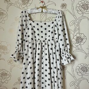 J.ING Floral Mini Babydoll Dress